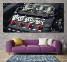 Charger l&#39;image dans la galerie, BMW E30 M3 Engine Canvas 3/5pcs FREE Shipping Worldwide!! - Sports Car Enthusiasts