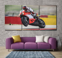 Laden Sie das Bild in den Galerie-Viewer, Ducati 1299 Superleggera Canvas 3/5pcs FREE Shipping Worldwide!! - Sports Car Enthusiasts
