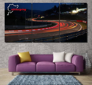 Nurburgring Canvas FREE Shipping Worldwide!! - Sports Car Enthusiasts