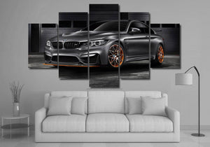 BMW M4 GTS Canvas 3/5pcs FREE Shipping Worldwide!! - Sports Car Enthusiasts