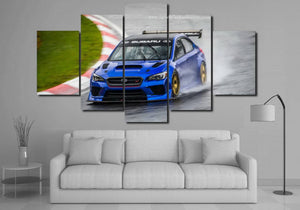 Subaru Impreza STI Nurburgring Canvas 3/5pcs FREE Shipping Worldwide!! - Sports Car Enthusiasts